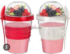 breakfast on the go cups