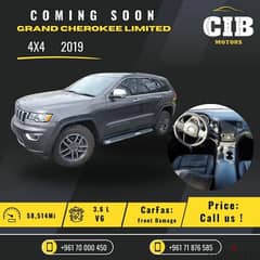 Jeep Grand Cherokee Limited  v6 4x4 2019 bala jomrok