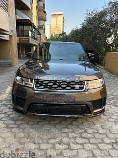 Range Rover Sport HSE V6 2019 dark gray on black (clean carfax)
