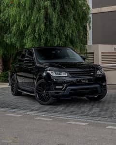 Range Rover Sport 2014 V6 , Company Source ( Tewtel ) . Black On Black