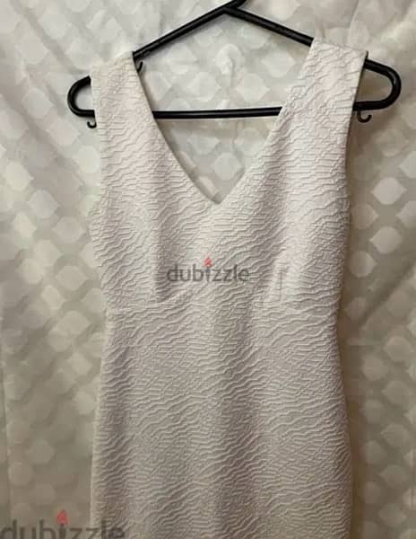 white calvin klein dress 4