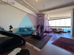 Fully decorated 197m2 apartment+mountain/sea view for sale in Kfarhbab