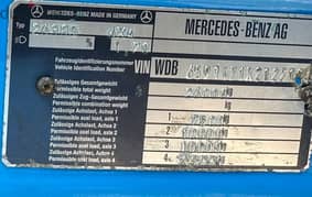 Mercedes Benz 2638 head truck (6x4)