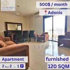 apartment for rent in adonis شقة للابجار في ادونيس