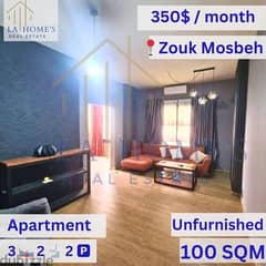 apartment for rent in zouk mosbehشقة للايجار في زوق مصبح