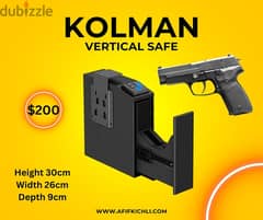 Pistol-Safe Box with Fingerprint