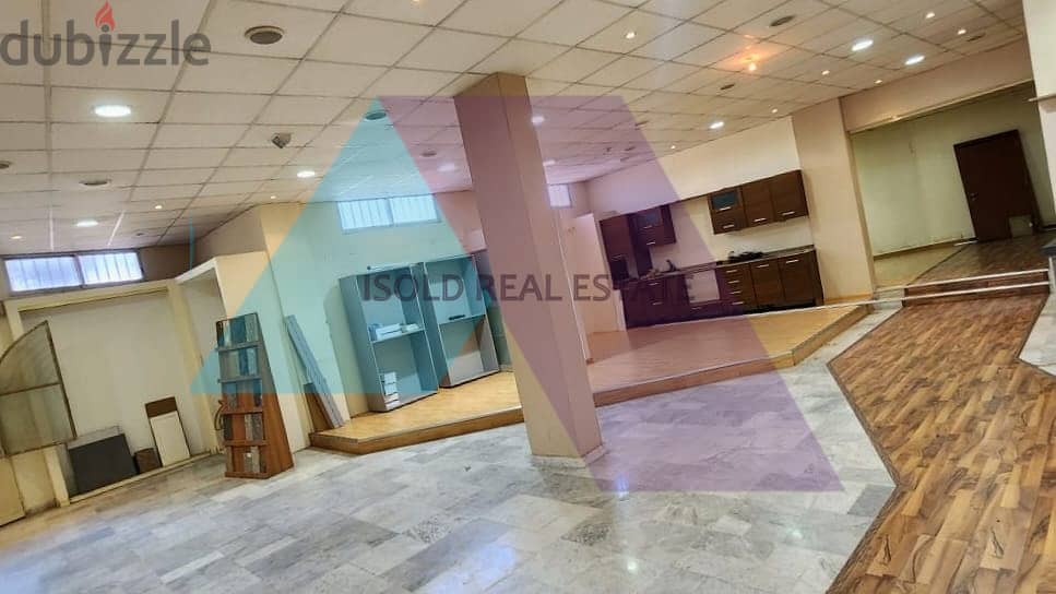 Spacious 350 m2 ground floor store for sale in Jamhour| Prime Location 0