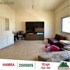 250000$!! Apartment for sale located in Hamra