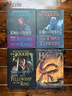 Complete Lord of The Rings series + THE HOBBIT opened but not used