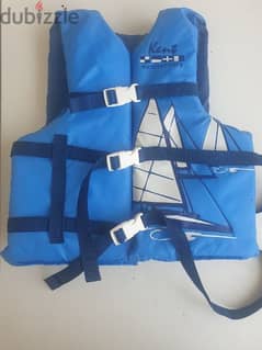 life jacket,new never used before,watersports,swimming,surfing,blue