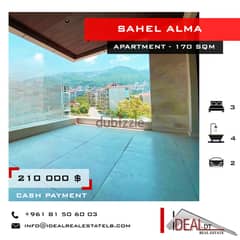 Apartment for sale in Sahel Alma 170 SQM REF#CM4007