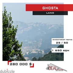 Land for sale in Ghosta 1650 sqm ref#WT18305