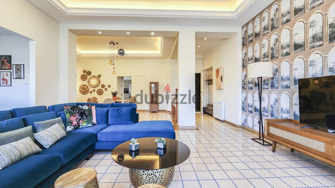 Apartment for rent in achrafieh غرفتي نوم مفروشة مع إطلالة في الأشرفية 2