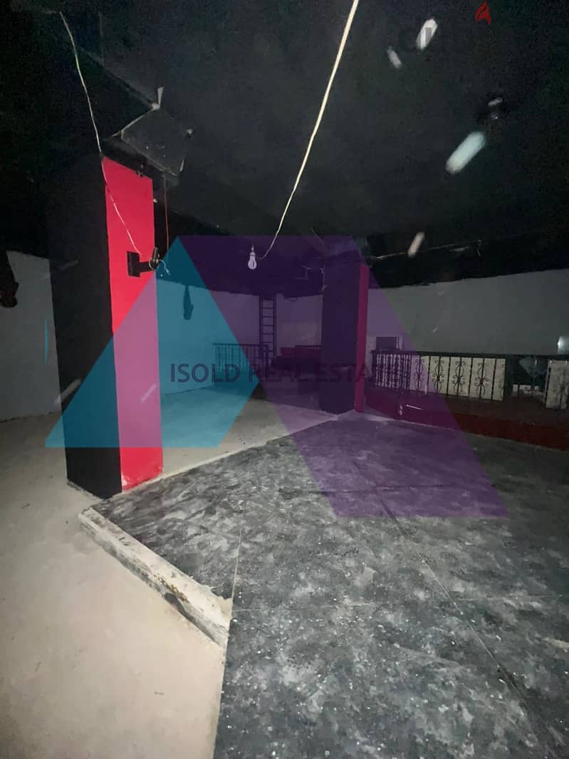 A 400 m2 Warehouse or Night Club for sale in Jounieh Highway 0