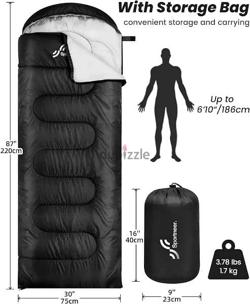 sportneer sleeping bag 2