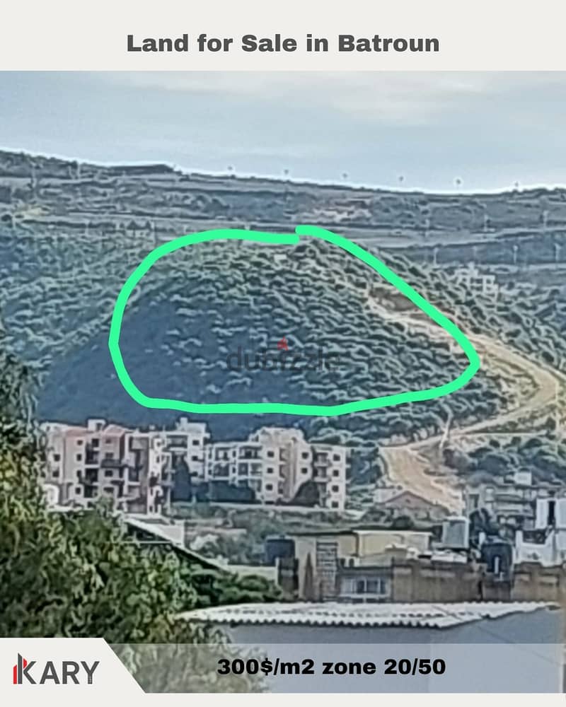 Land for Sale in Batroun - أرض للبيع في البترون 2