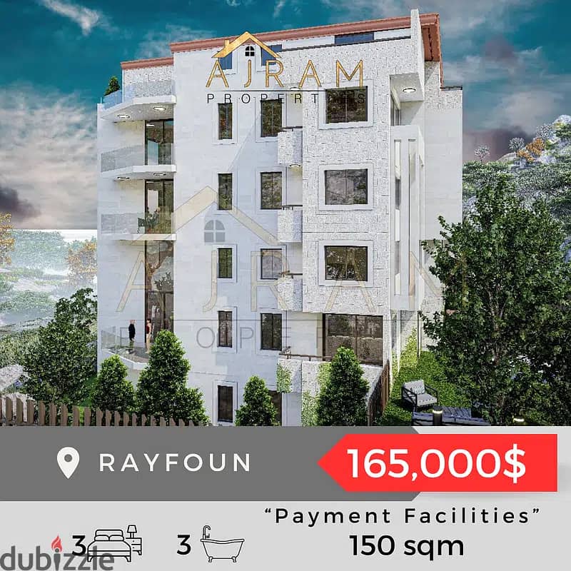 Rayfoun | 150 sqm | Payment Facilities 0