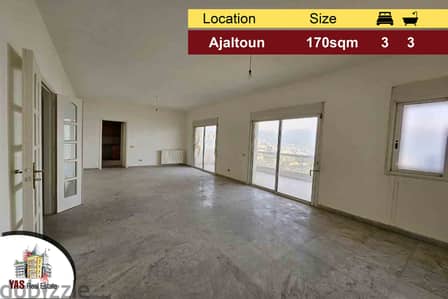 Ajaltoun 170m2 | Panoramic View | High End | Calm Street | TO |