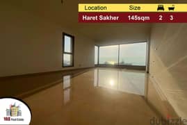 Haret Sakher 145m2 | Sea View | Brand New |Pyt facilities| ELO IV | 0