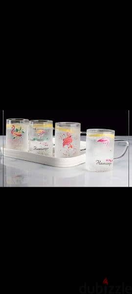 beautiful transparent glass mugs 0