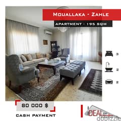 Apartment for sale in Zahle Mouallaka 195 sqm ref#ab16040