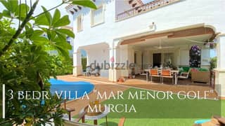 Spain Murcia get your residence visa! Villa in Mar Menor Golf Resort