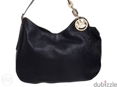 Michael Kors Black leather Fulton Slouchy Original