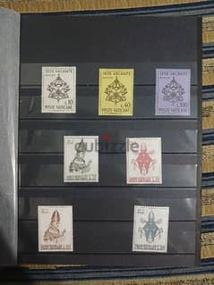 vatican stamps MNH طوابع الفاتيكات