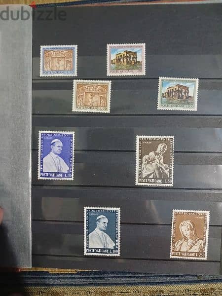 vatican stamps MNH 150 stamps  ١٥٠ طوابع الفاتيكات 2