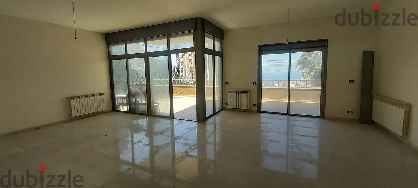 216 Sqm +Terrace|Apartment for Sale in Mtayleb|Panoramic Mountain view 0