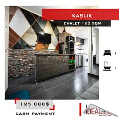 Chalet for sale in Kaslik 60 sqm ref#kz420 0