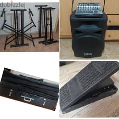 stand speaker org pedal bags
