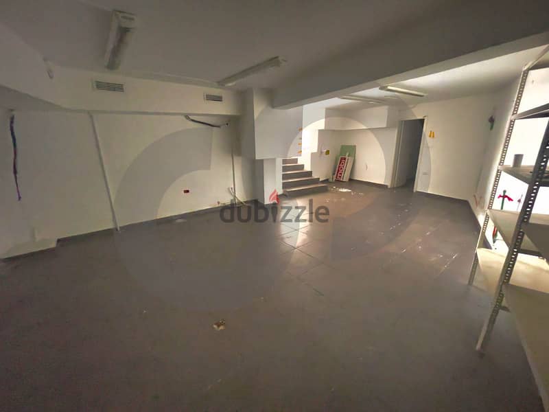 130 sqm shop FOR RENT in zouk Mikael/ ذوق مكايل REF#FH107485 1