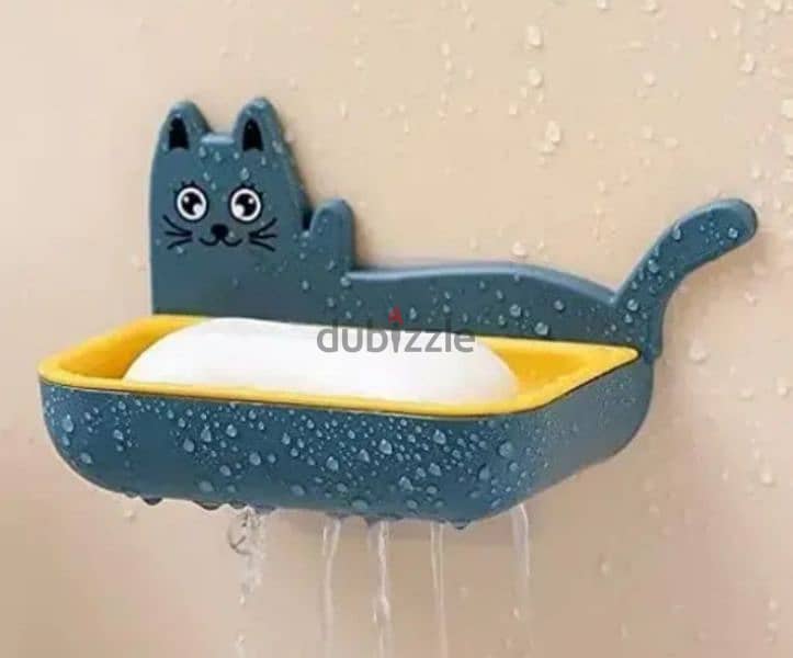 cute kitten soap holder 0