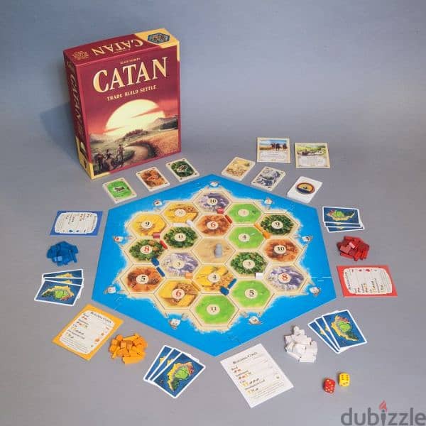 Catan Trade build Sittle boardgame 1