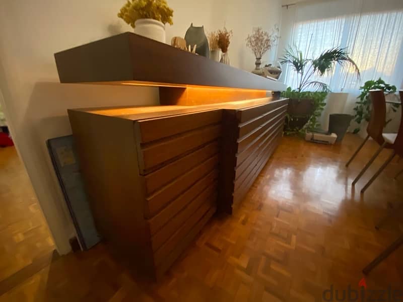 wood dining buffet table 0