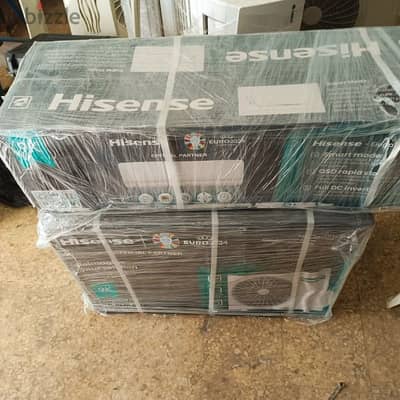 ac hisense 9 ,12   btu inverter with instalation