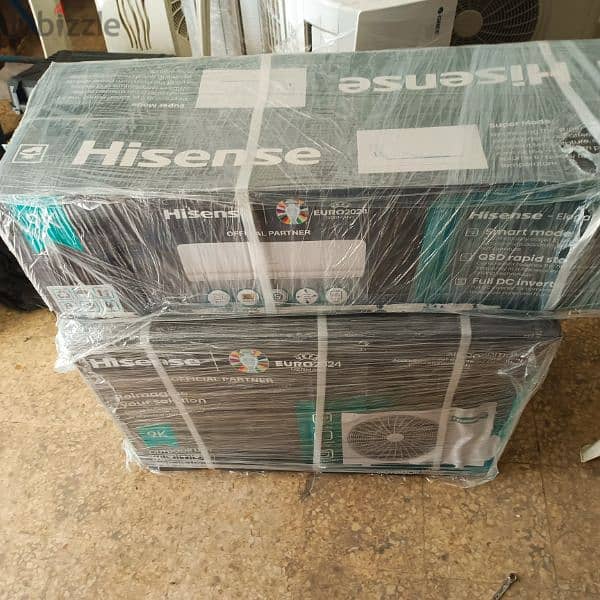 ac hisense 9 ,12   btu inverter with instalation 0