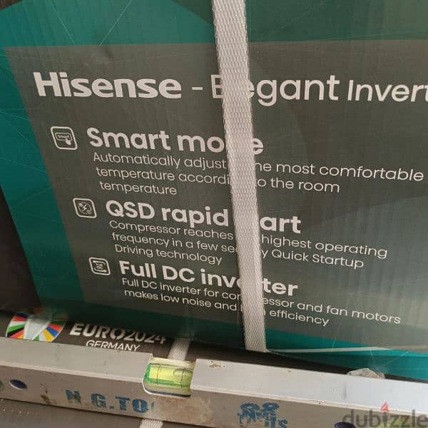 ac hisense 9 ,12   btu inverter with instalation 2