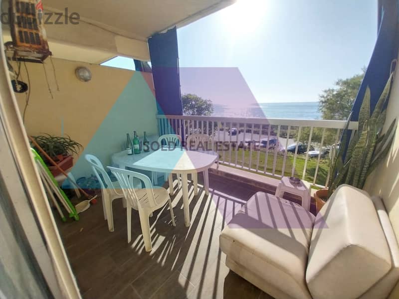 Furnished 40m2 Chalet + sea view for sale in Rabieh Marine , Tabarja 0