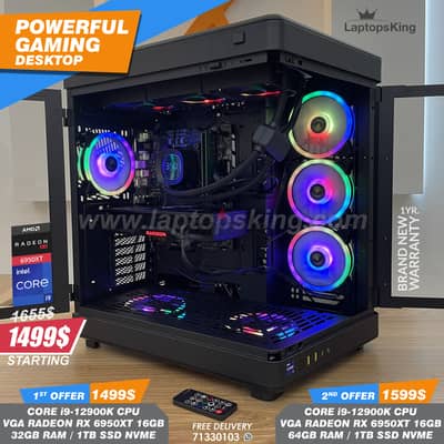 POWERFUL GAMING DESKTOP CORE i9-12900K VGA RADEON RX 6950XT OFFERS