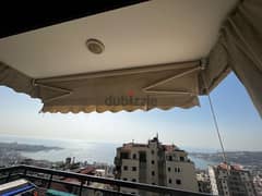 outside balcony spanish curtain + italian roller
