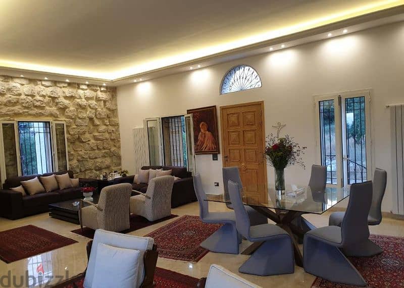 furnished villa for rent in daher el souwan 0