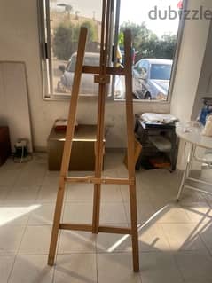 hand made painting stand