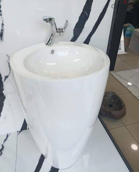 مغاسل حمام صبة وحدة طويل. tall toilet basin sinks 4