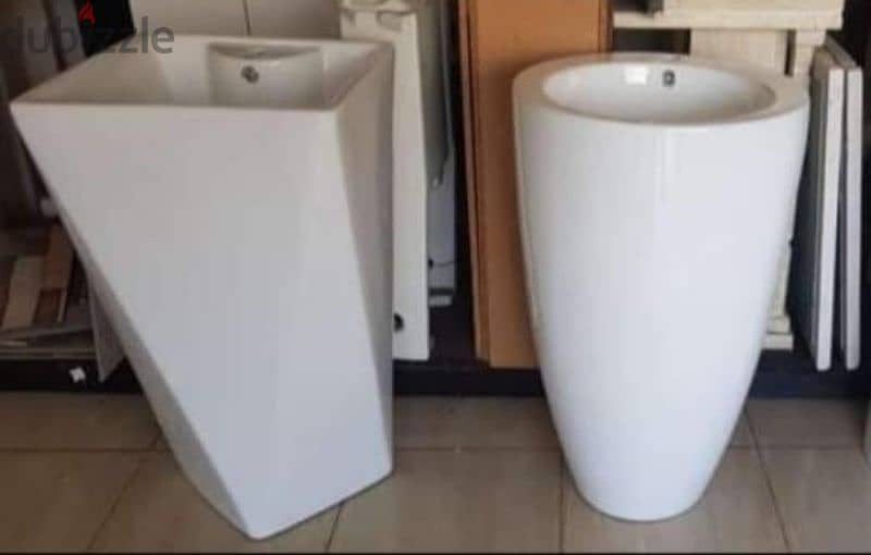 مغاسل حمام صبة وحدة طويل. tall toilet basin sinks 5