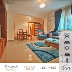 Dbayeh | Furnished/Equipped 2 Bedrooms Ap | Private Entrance | Parking