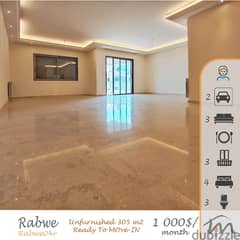 Rabwe | High End 4 Bedrooms Apart | Decorated Catchy Rental | 305m²