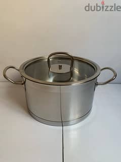 German cooking pot stainless steel- طنجرة طبخ الماني