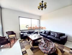 Unfurnished apartment for rent in Awkar CPFS114شقة غير مفروشة للإيجار